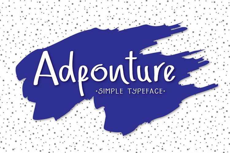 Adfonture Typeface