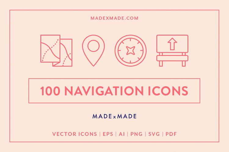 Line Icons - Navigation