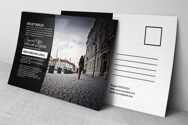 Business Executive Postcard