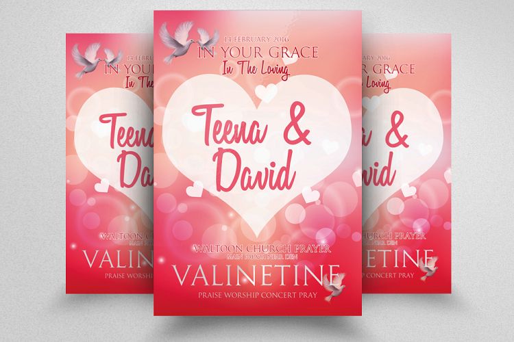 Valentines Day Flyer Template
