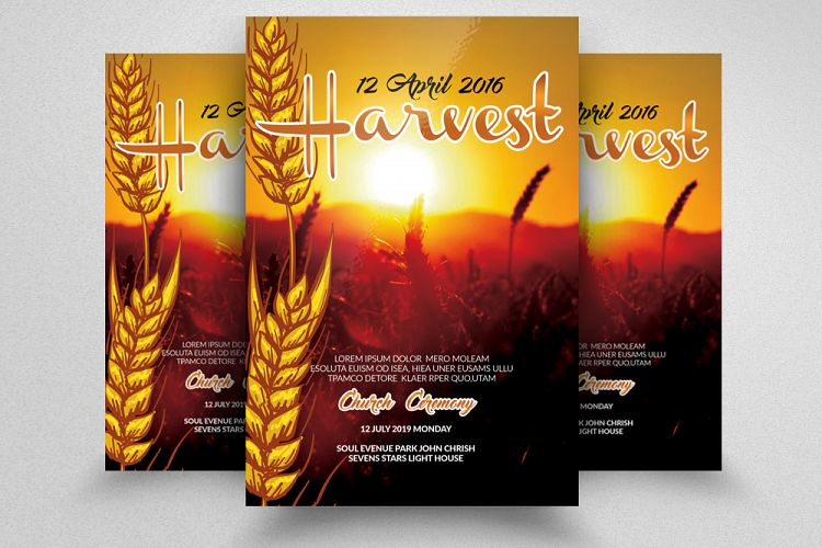 Food Harvest Flyer