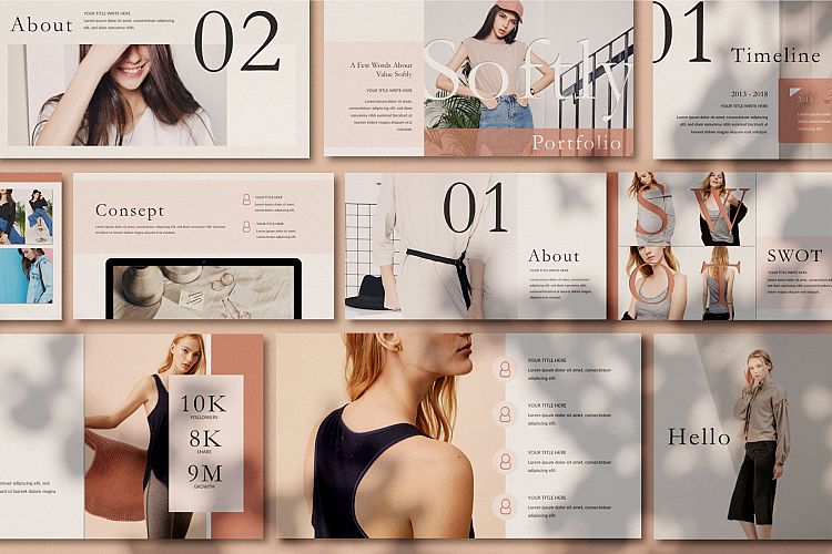 Softly Keynote Template