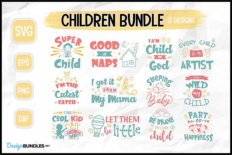 Children SVG Bundle