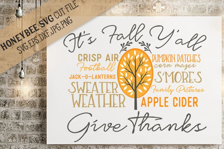 Its Fall YAll SVG Cut File