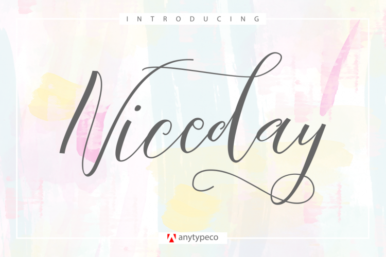 Niceday Script Font
