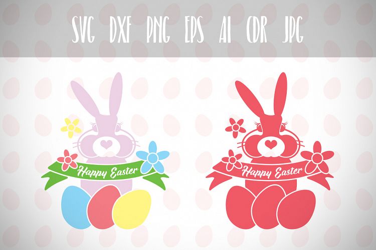 Download Easter Bunny Svg, Happy Easter, Easter Svg, Easter Basket ...