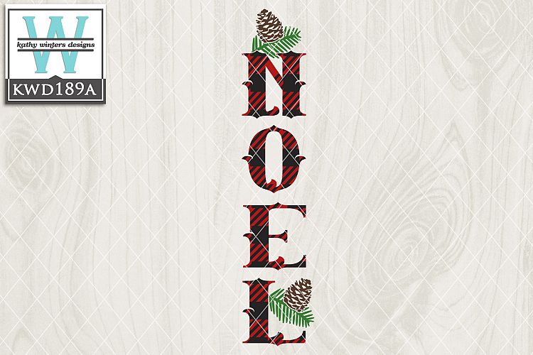 Christmas SVG - Noel Vertical