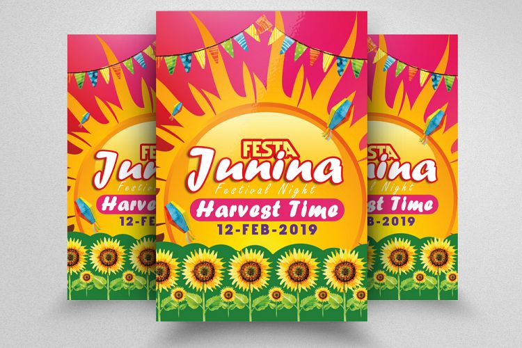 Festa Junina Flyer Template