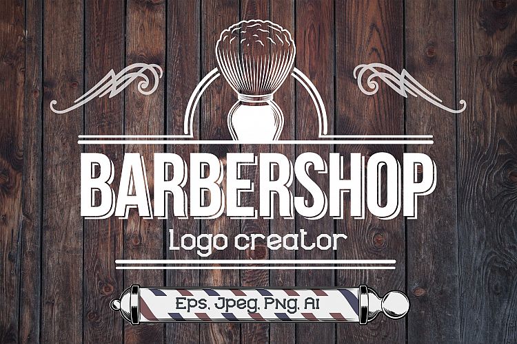 Vintage Labels Barber Shop