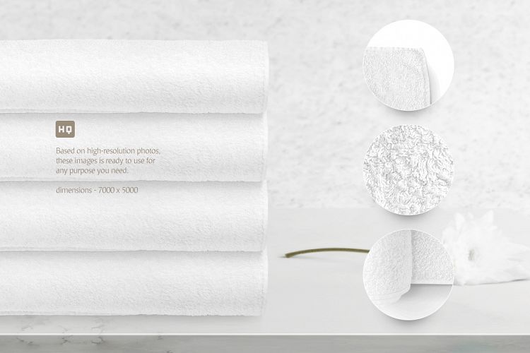 Download Beach Towel Mockup (bath towels mock-up | Design Bundles