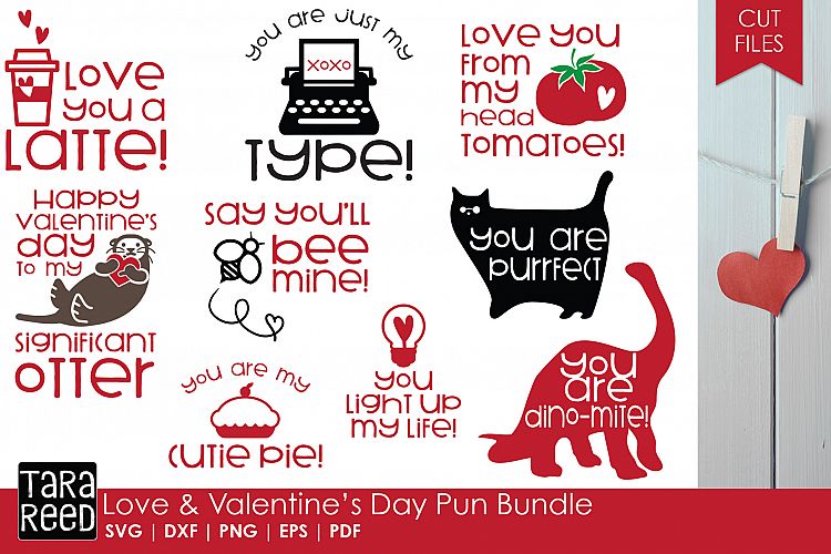 Valentines Day and Love Pun Bundle