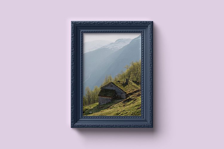 Classic Portrait Frame Mockup