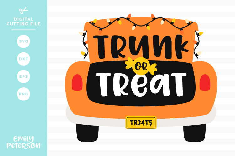 Trunk or Treat SVG DXF EPS PNG