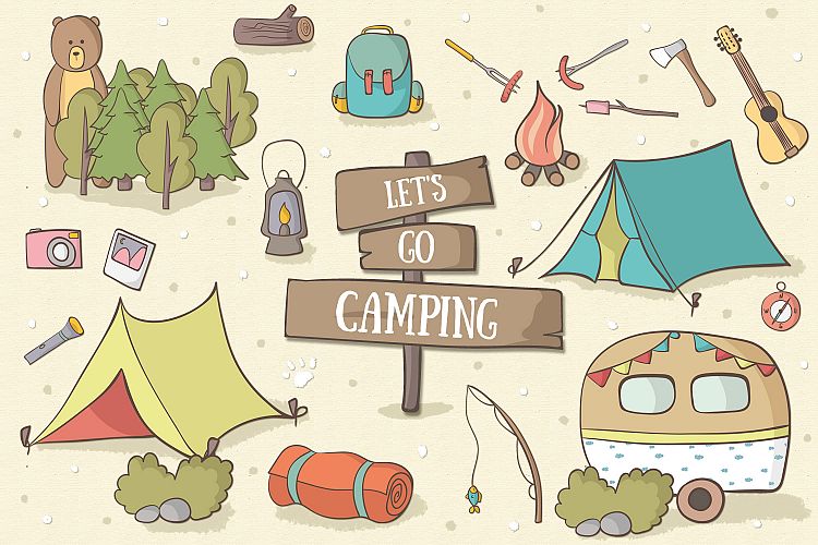 Camping Clipart Image 4