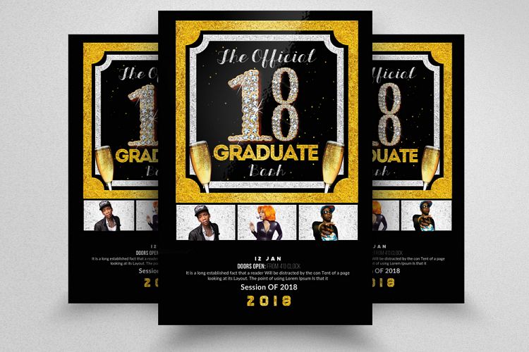 Graduation Party Flyer/Poster