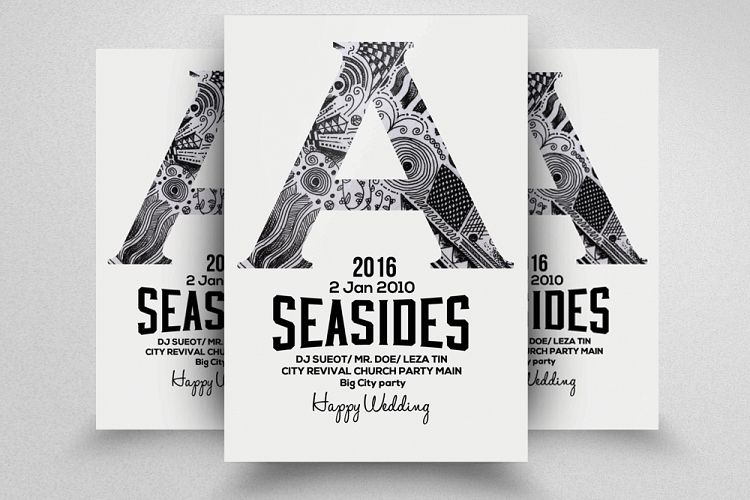 Seaside Flyer Template