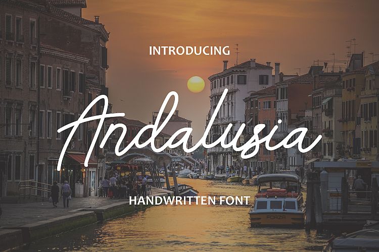Andalusia -  Handwritten Font