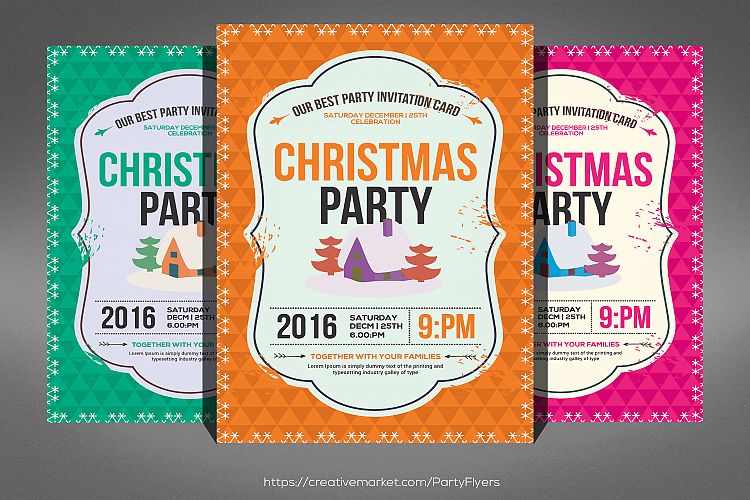 Christmas Party Flyer