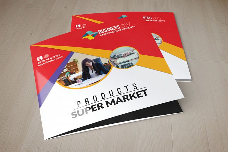 Business Dealing Square Trifold Brochure