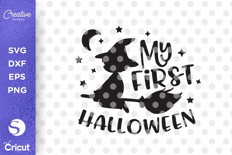 My First Halloween SVG DXF Cutting Files, Halloween SVG