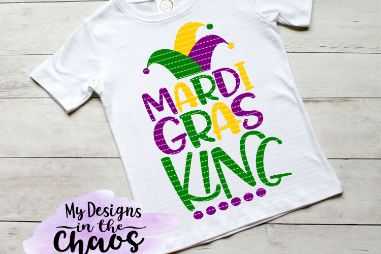 Mardi Gras SVG | Boy Mardi Gras SVG | Mardi Gras King SVG | Silhouette | Cricut | PNG SVG DXF
