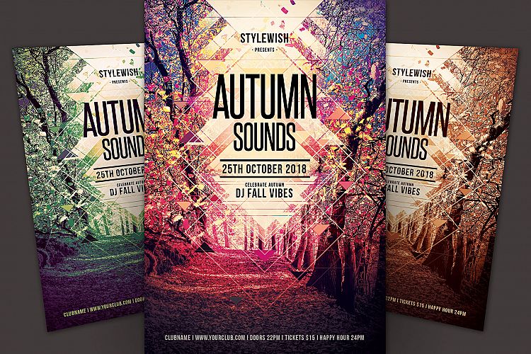 Autumn Sounds Flyer