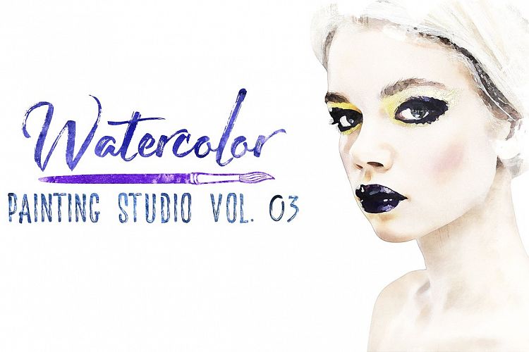 Watercolor Painting Studio Vol. 03