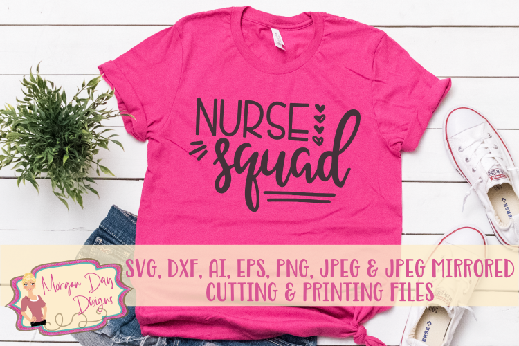 Nurse Squad SVG, DXF, AI, EPS, PNG, JPEG