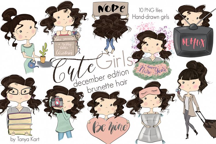 Cute Planner Girls December Edition Bundle