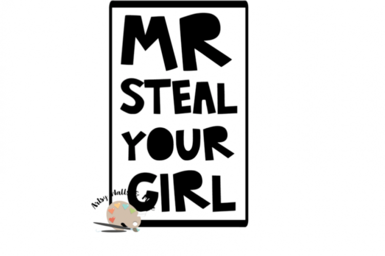 Mr Steal your girl SVG png jpg CUT file digital download, cute boy
