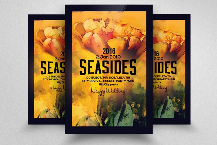 Seaside Flyer Template