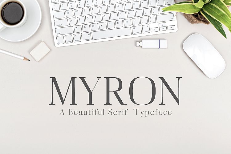 Myron Serif Typeface