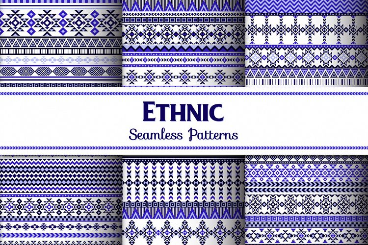  Ethnic Seamless Pattern