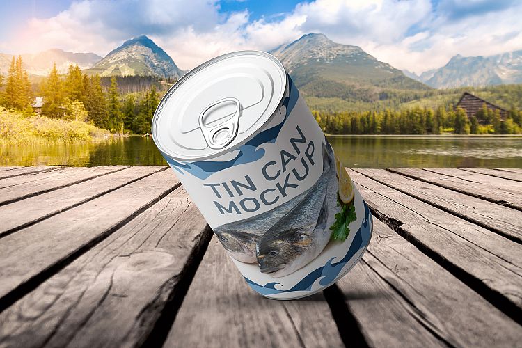 Tin Can Mockup
