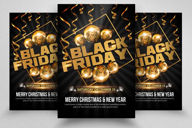 Black Friday Flyer Template