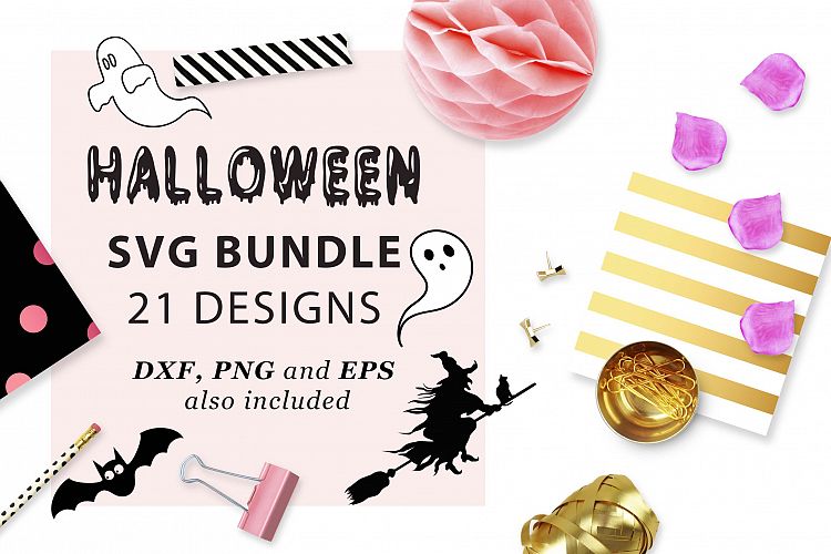 Halloween and Fall SVG bundle DXF PNG EPS