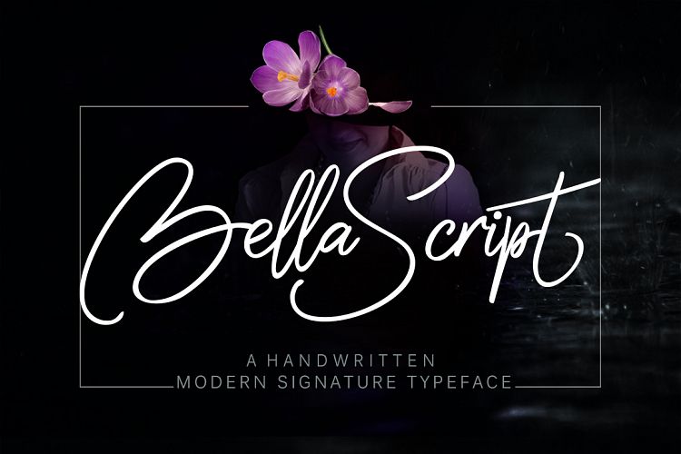 Bella script + swash