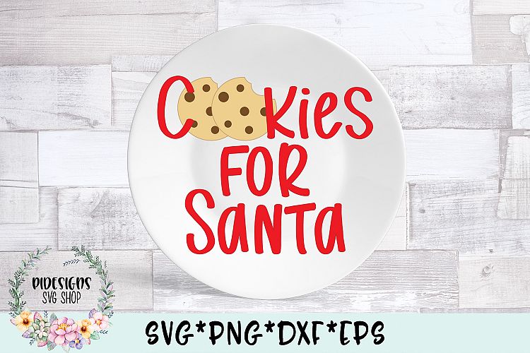Cookies For Santa SVG Cut File