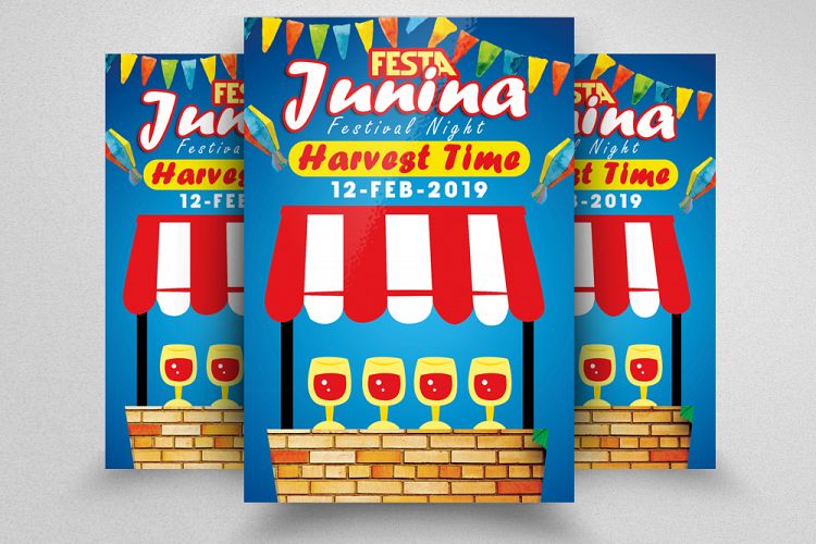 Festa Junina Festival Flyer Template