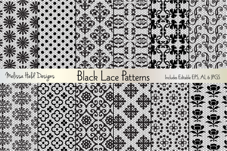 Black Lace Patterns