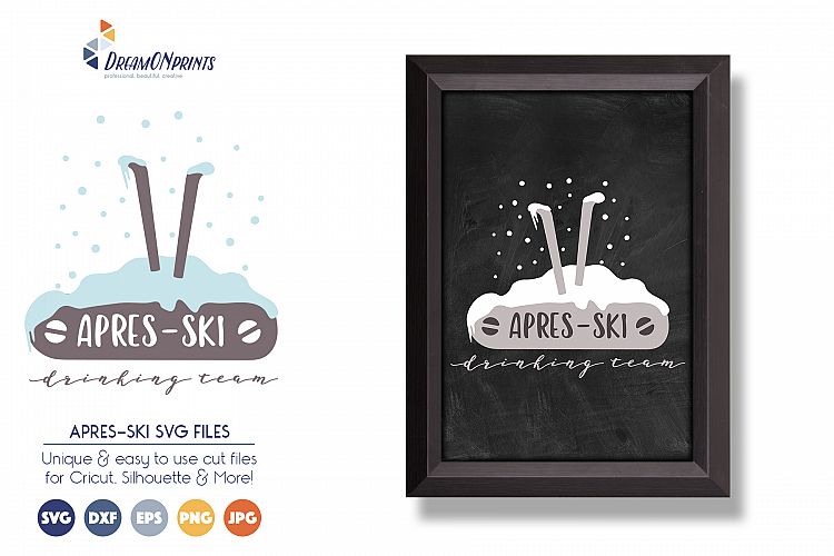 Apres-Ski SVG Files - Fun Winter SVG