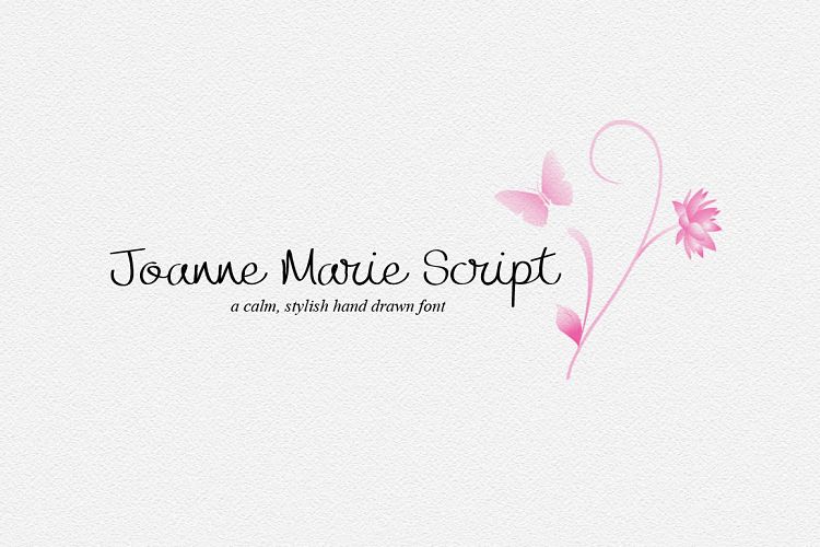 Joanne Marie Script Font