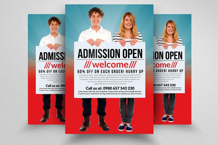 Admission Open Flyer