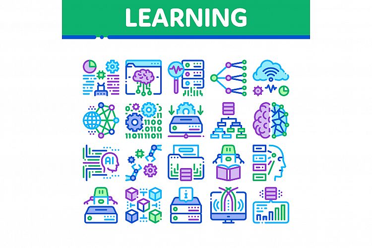 Machine Learning Icon Image 11