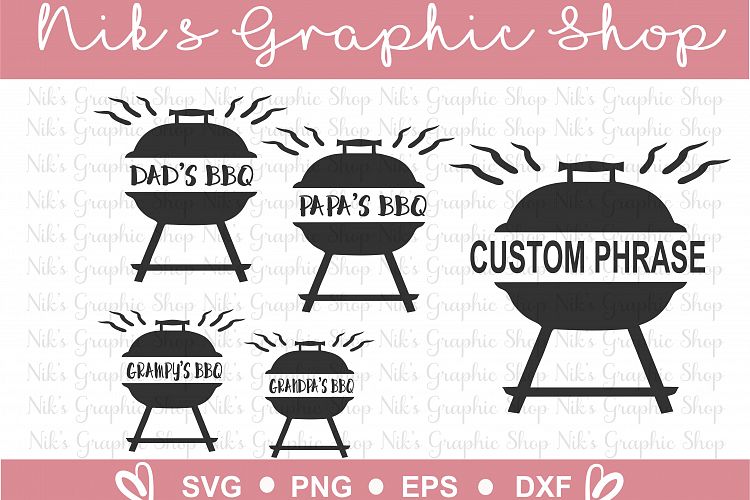 BBQ SVG, Dads bbq, Grandpas BBQ, bbq svgs, bbq cut files