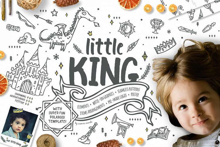 Little King - Prince Graphic Pack - kids and boys