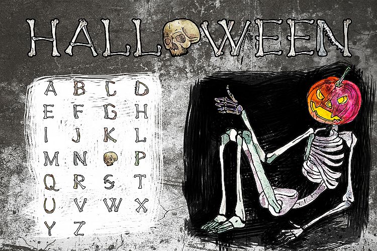 Skulls and Bones Horror set