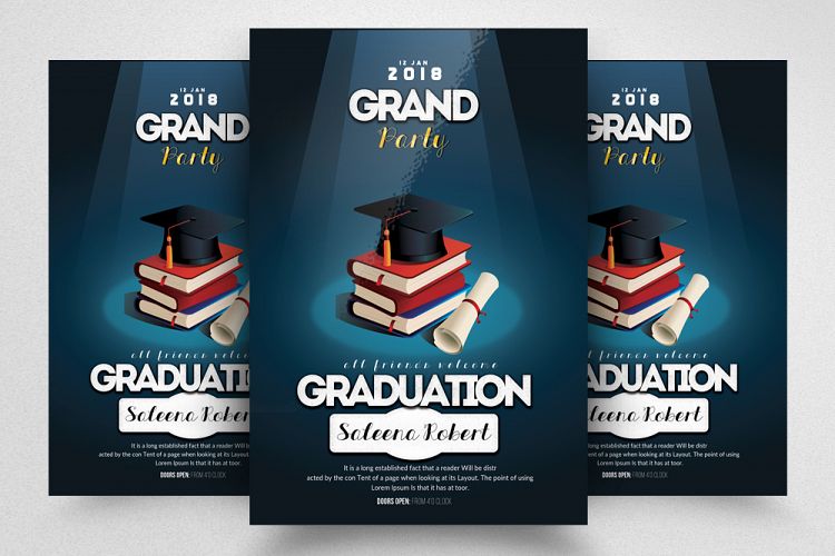 Graduation Party Flyer