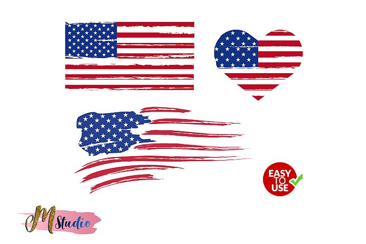 Distressed flag, American flag , USA flag svg, Flag svg.