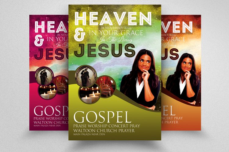 Woman Of God Church Flyer